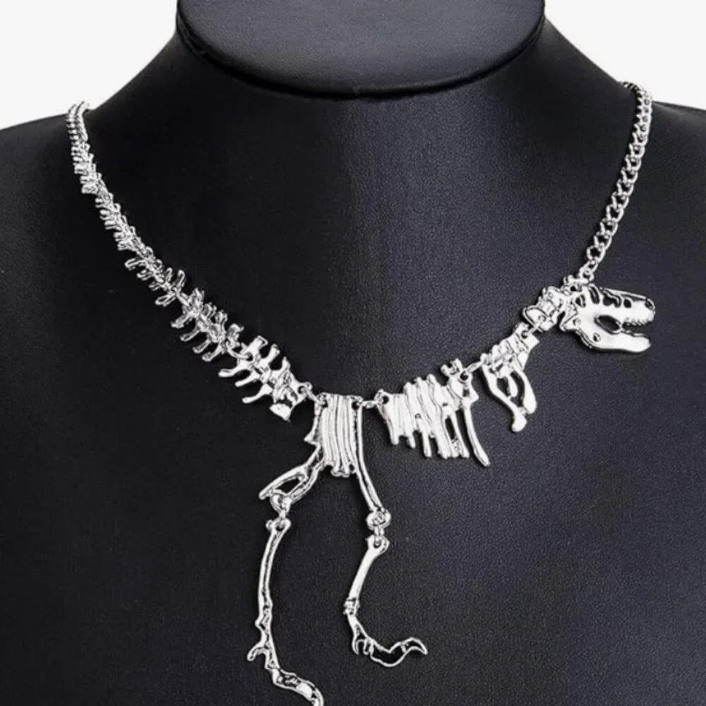 Dinosaur Skeleton Necklace